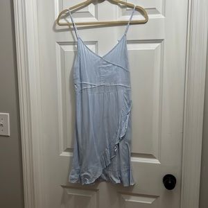Basic cotton striped summer dress